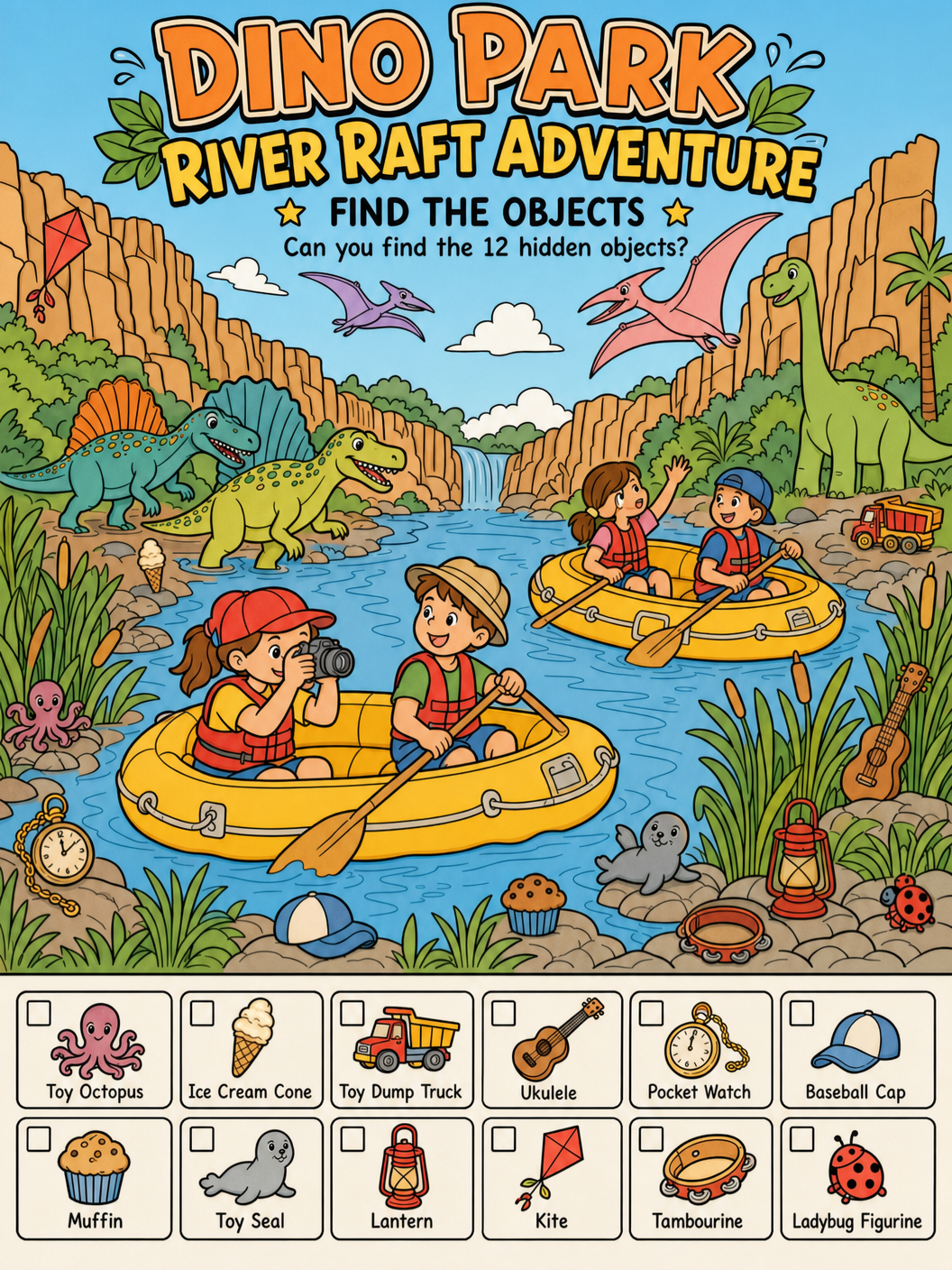 Dino Park River Raft Adventure