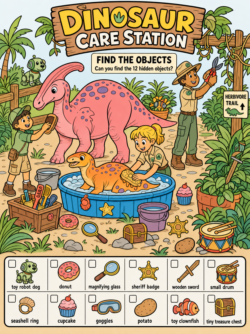 Dinosaur Care Station